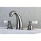 Kingston Brass KB988PL Victorian 2-Handle 8" Widespread Bathroom Faucet, Nickel KB988PL - alternate 2
